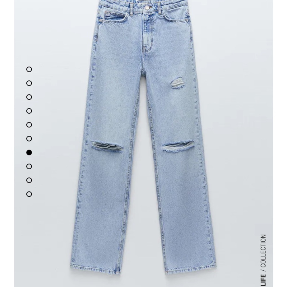 Zara straight fit jeans NWT